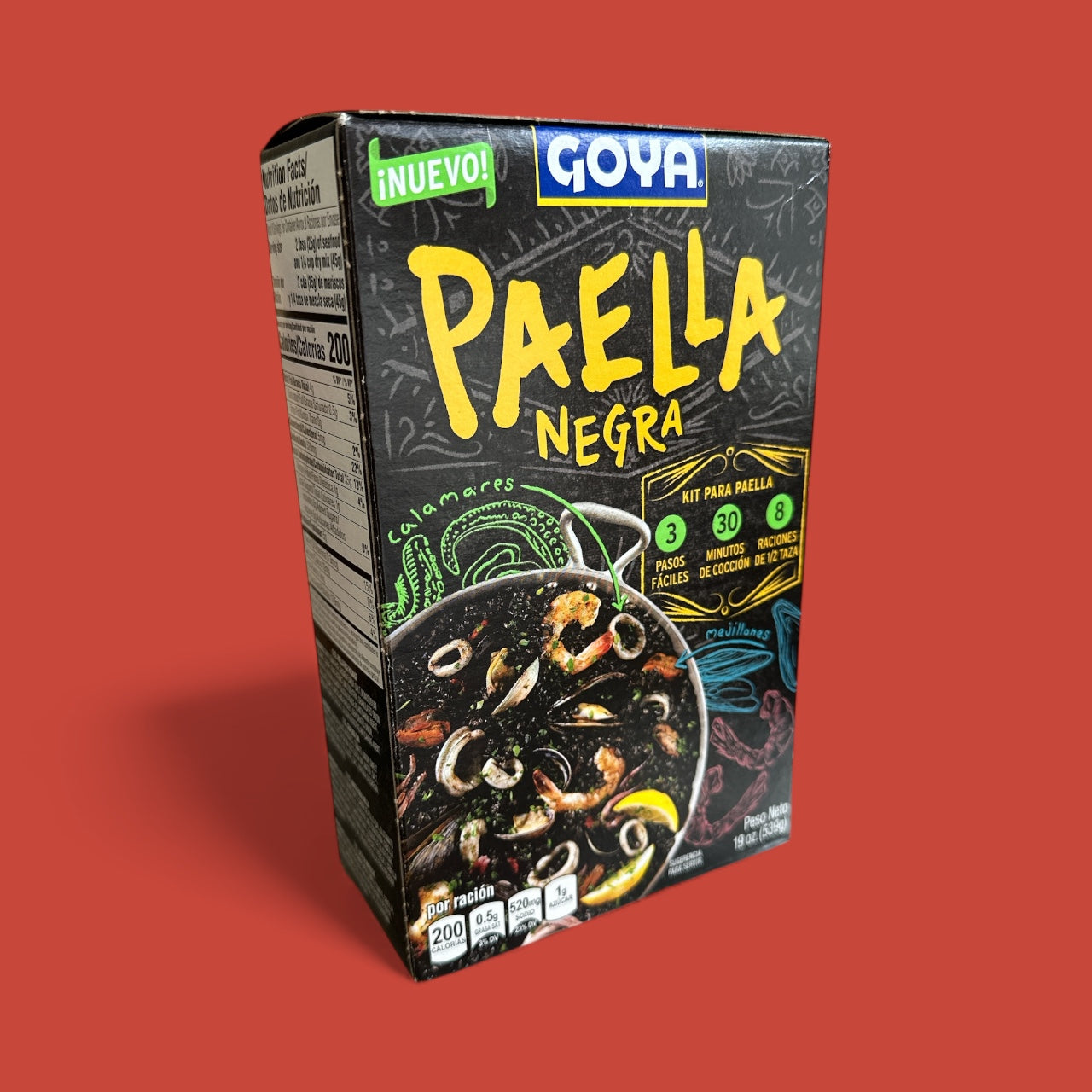 Goya- Black Squid Ink Paella, 19 oz