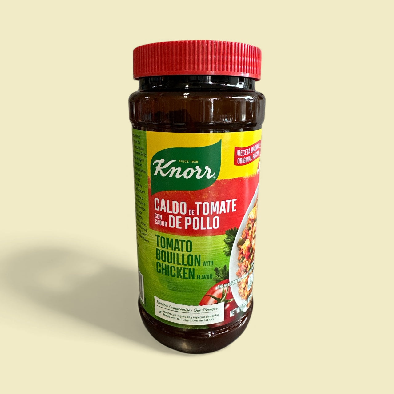 Knorr - Granulated Caldo de tomato con sabor de pollo (40.5oz)