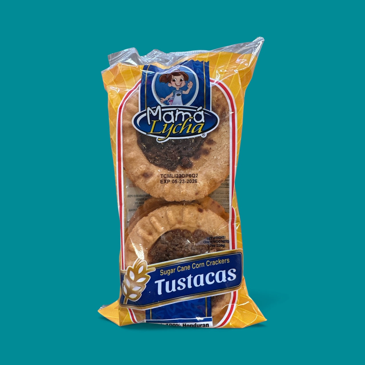Mama Lycha - Tustacas galletas, 7.7 oz