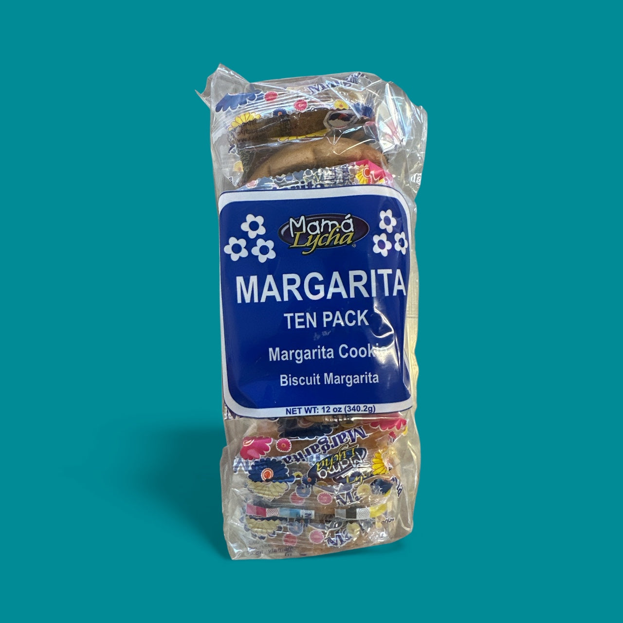 Mama Lycha - Galleta Margarita, tubo c/10, 12 oz