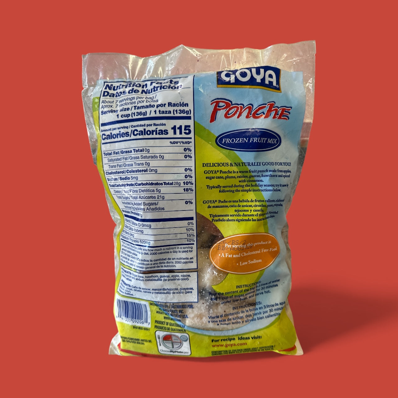 Goya - Ponche Mix Frozen Fruits, 32 Oz