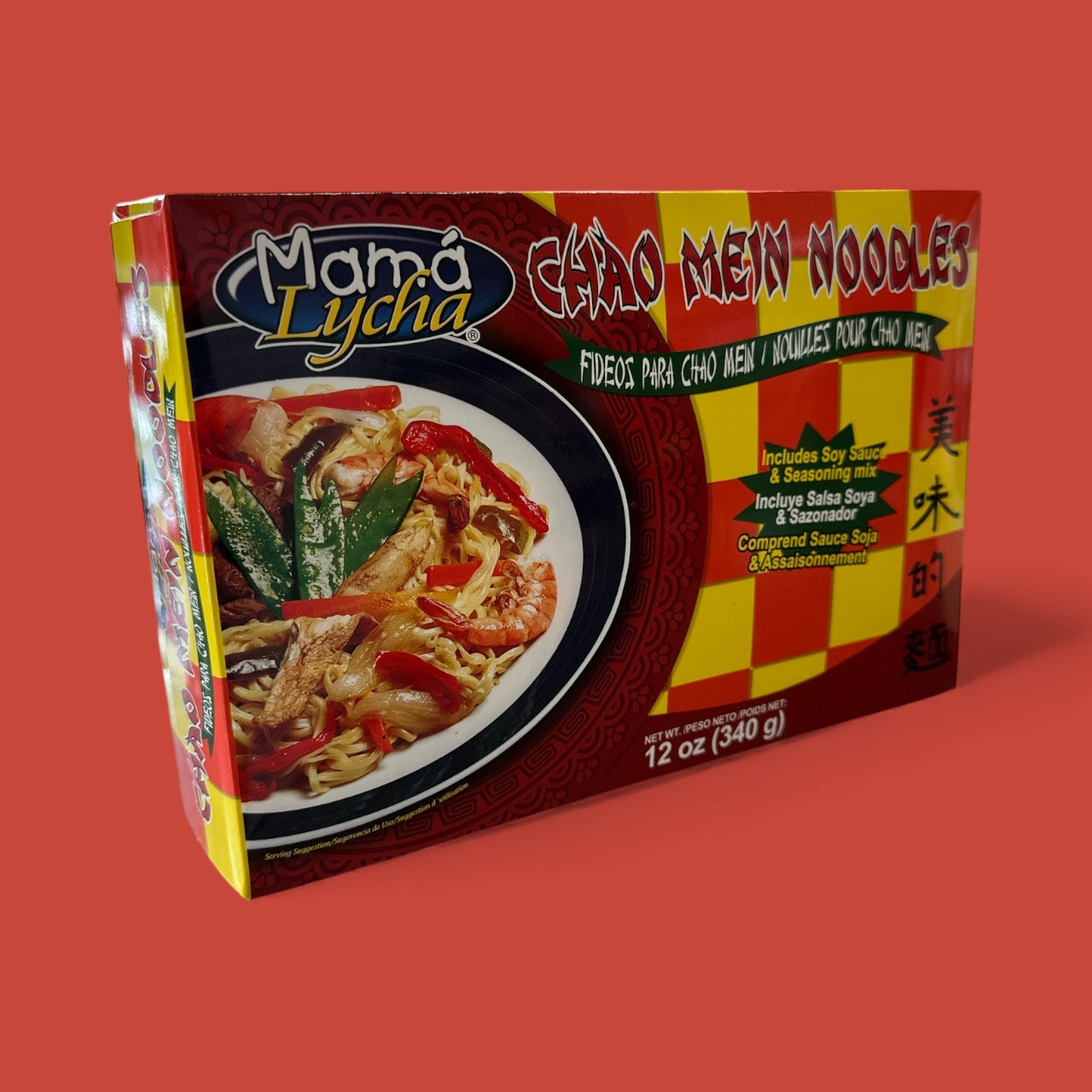 Mama Lycha - Chao Mein Noodles, 12 oz