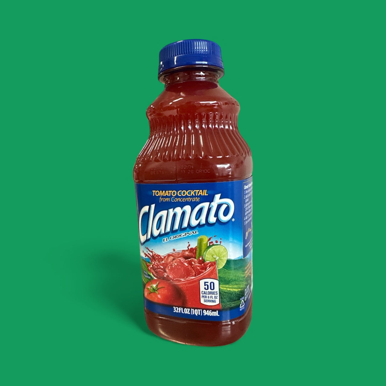 Clamato - Tomato Cocktail preparado, 32 oz
