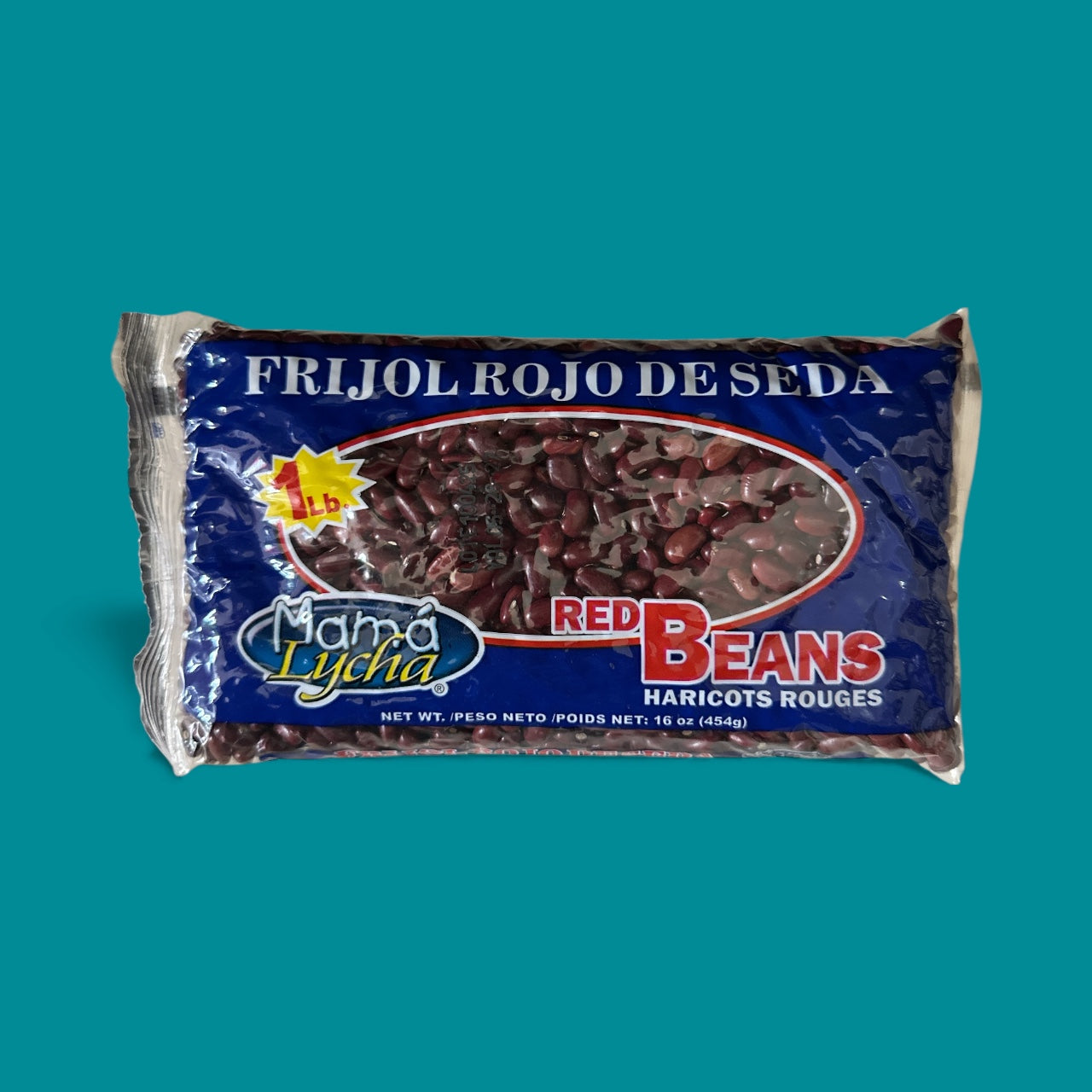 Mama Lycha - Frijol rojo de seda, 16 oz