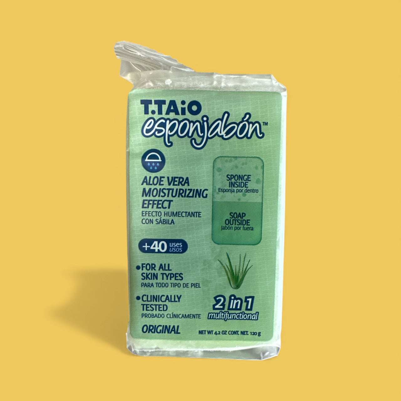 Esponjabon- Aloe Vera Bar Soap, 4.2  oz