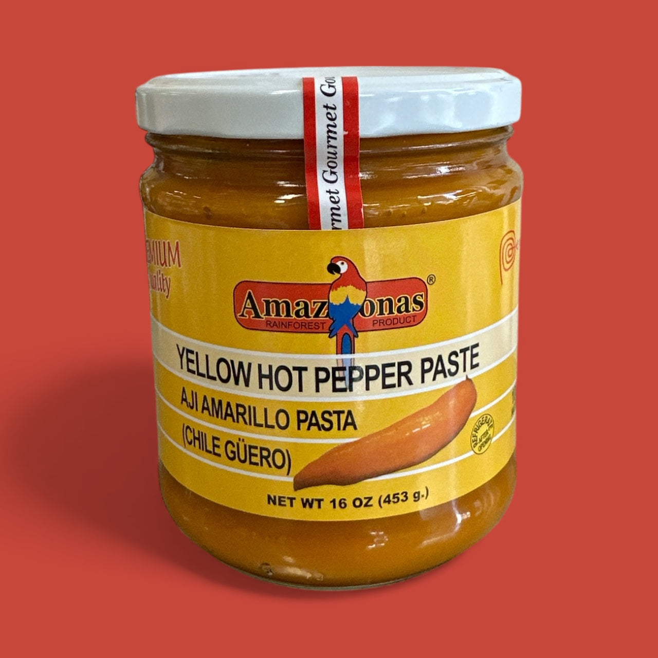 Amazonas - Ají Amarillo Pasta, 16 oz, Single jar