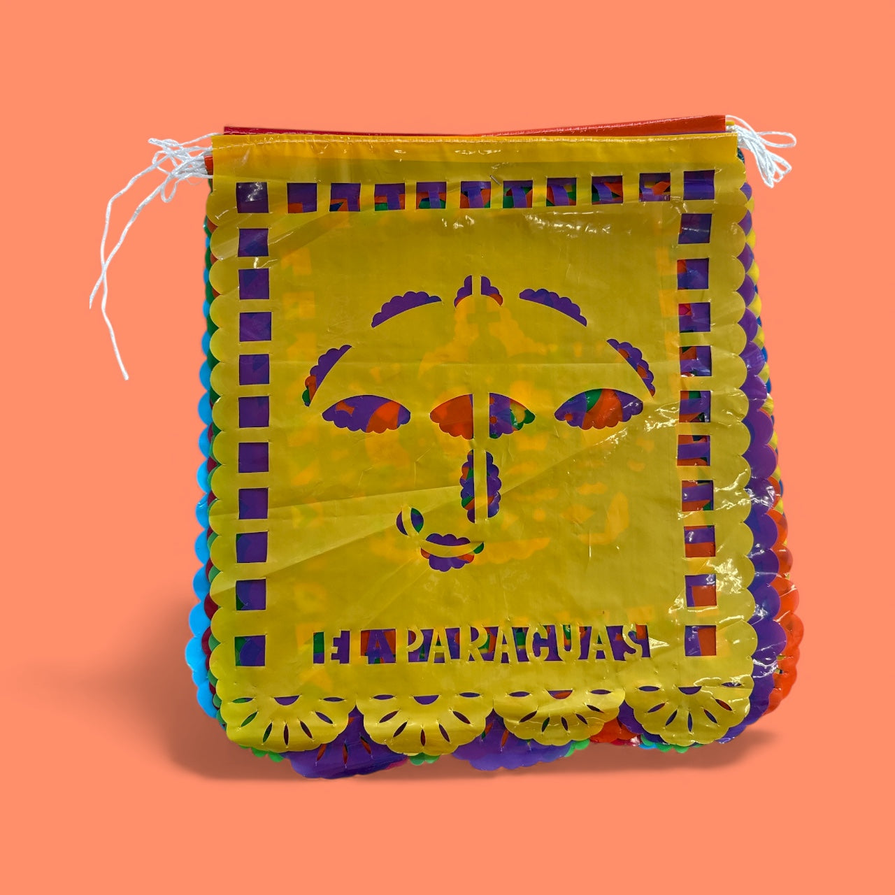 Papel Picado Plástico Grande Lotería 14.5” x 13.5”