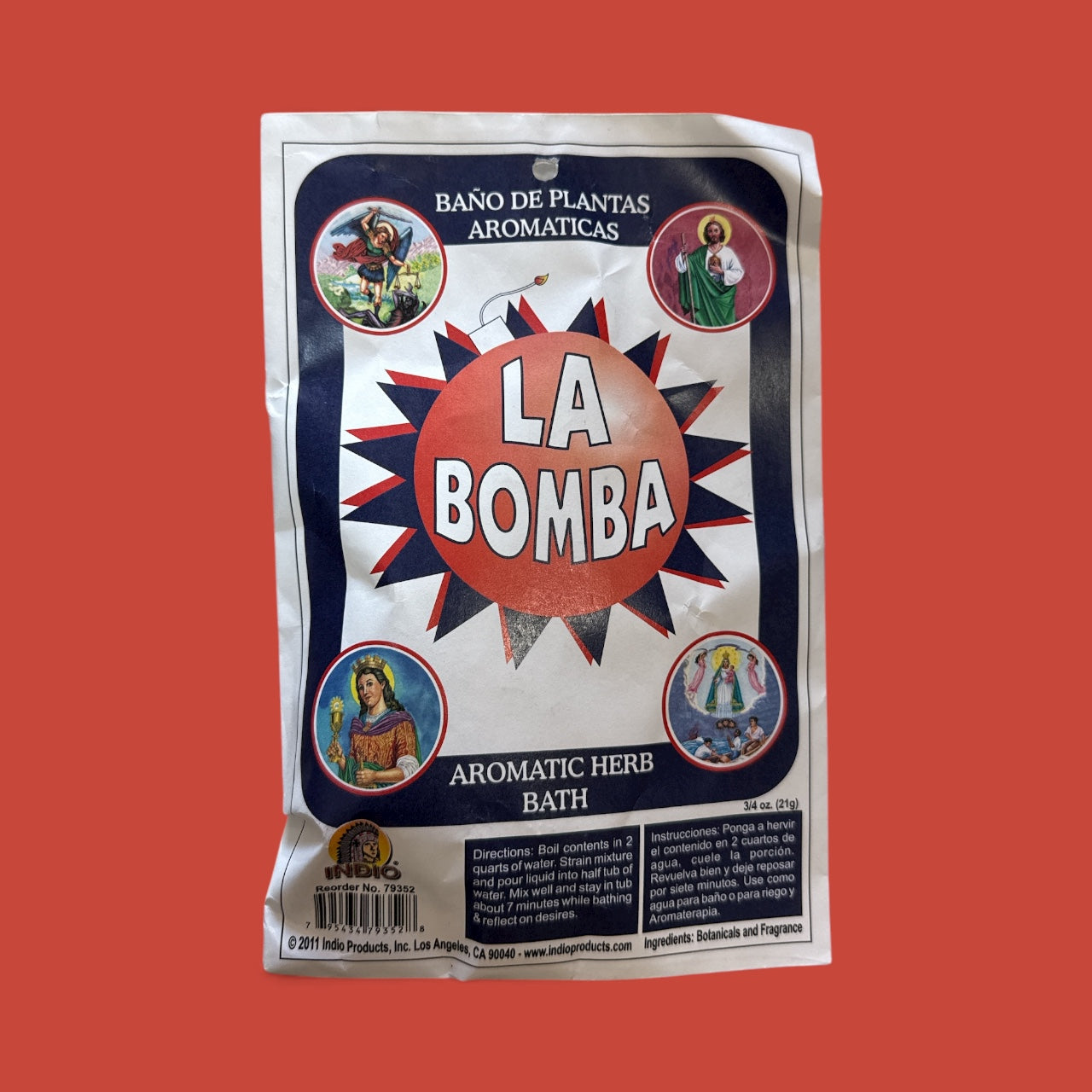 Indio- la bomba baño (3/4 oz)