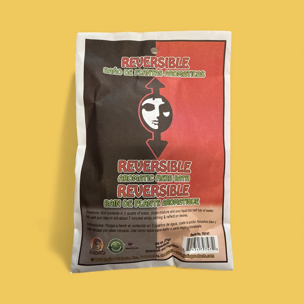 Indio- reversible baño (3/4 oz)