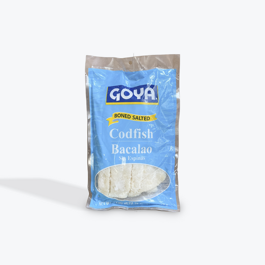 Goya - Salted and boned cod, 1 lb, single bag