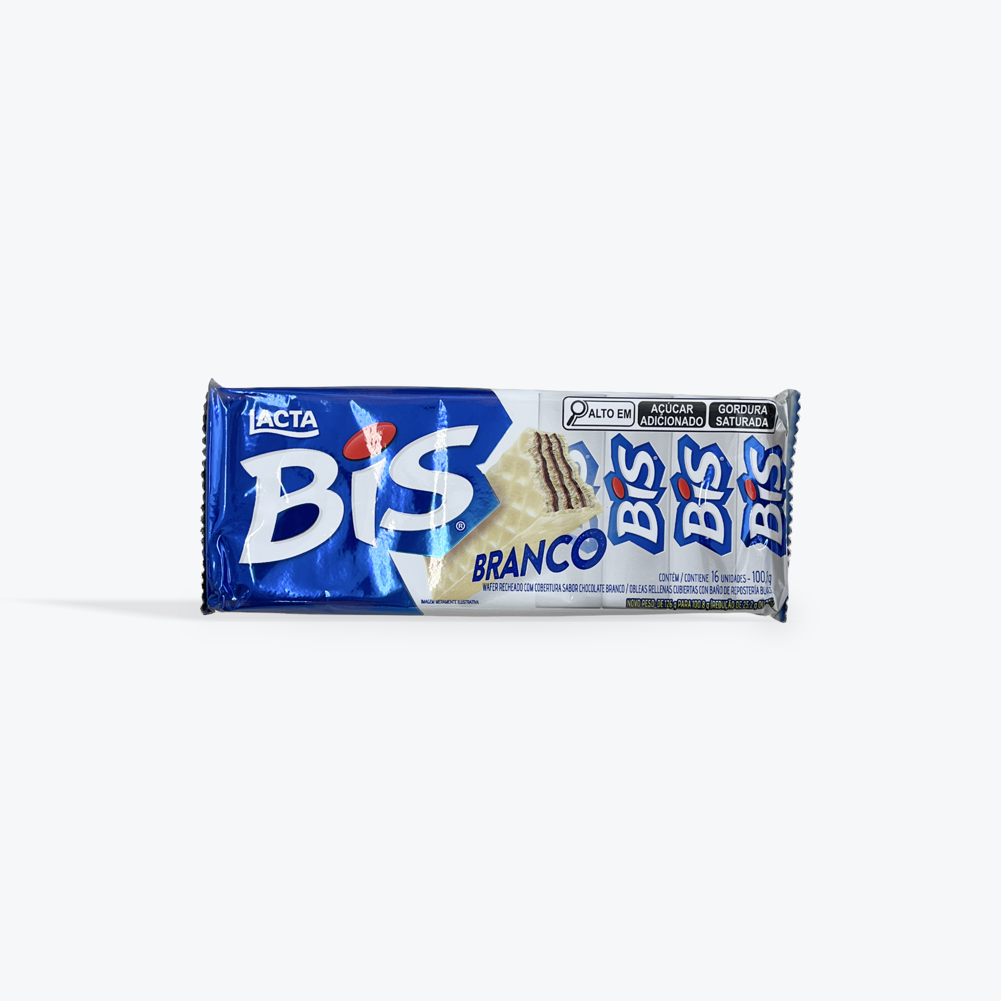 Lacta - Bis Branco, 150 grs