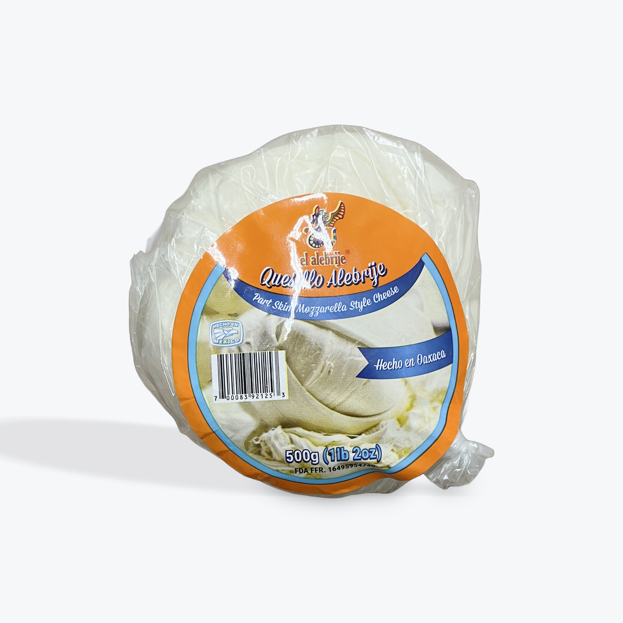 El Alebrije - Quesillo, 500 grs, Single piece