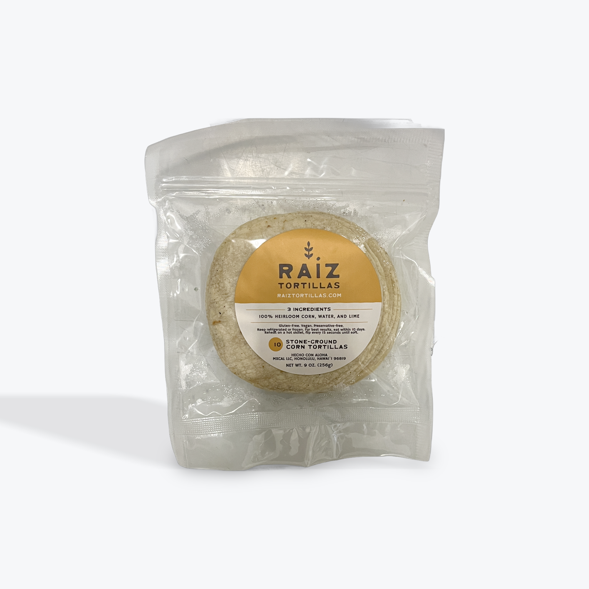 Raíz - Heirloom corn tortillas