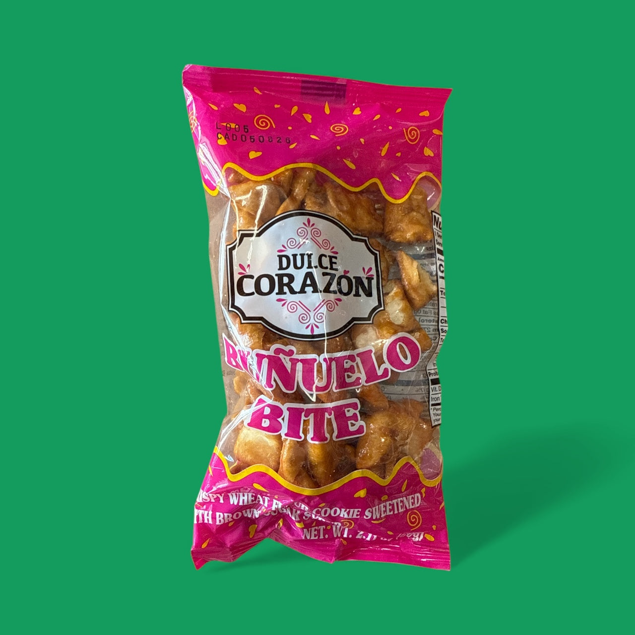Dulce Corazon - Bunuelo bite, 2.11 oz