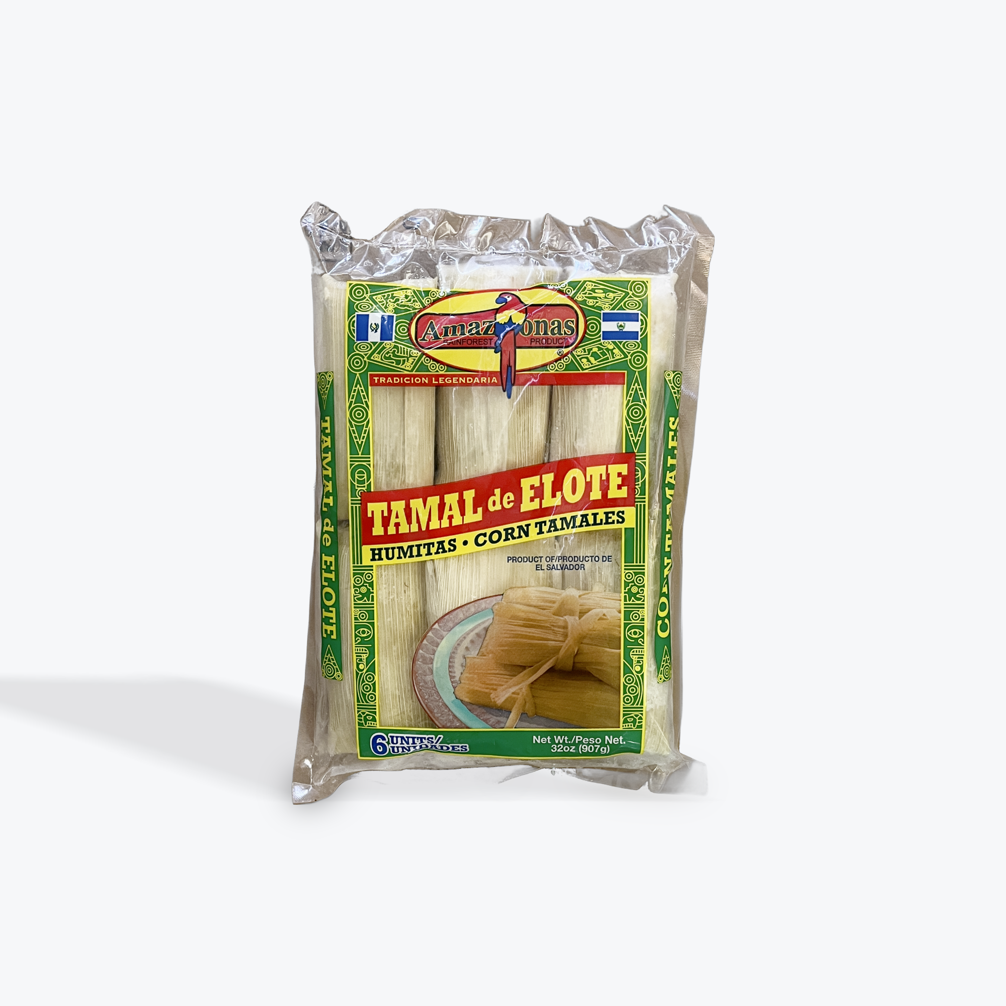 Amazonas - Tamal De Elote "Congelado", Pack with 6 pieces