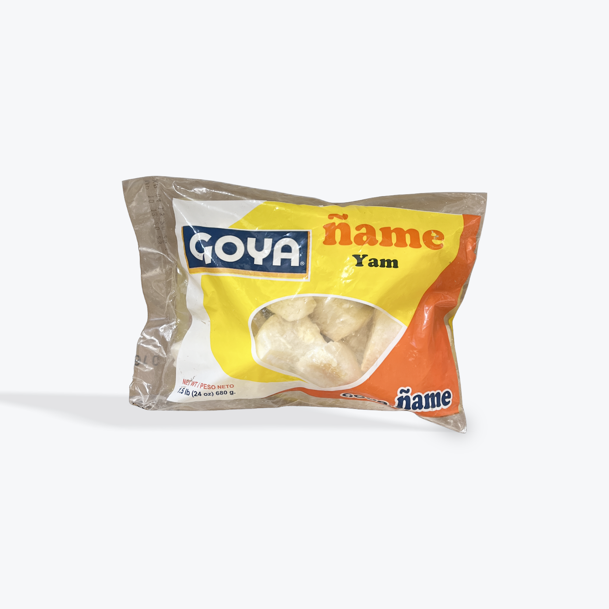 Goya- frozen yam/ñame, 24 oz)