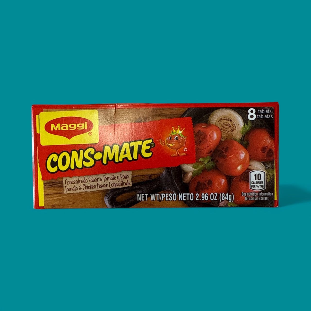 Maggi - Chicken Tomato Granulated Bouillon, 2.96 oz, Single Box