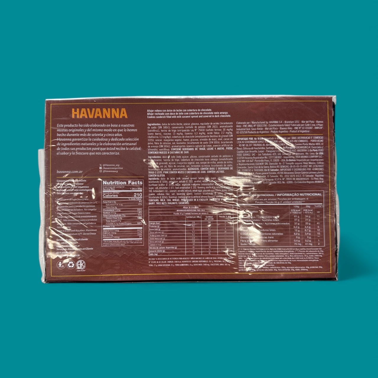 Havanna -  Alfajores Chocolate (box with 12)