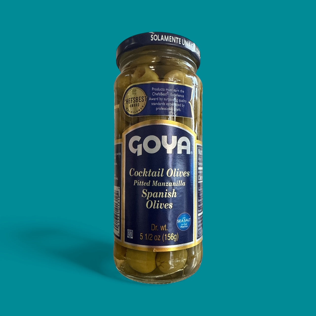 Goya- Pitted Manzanilla Olives, 5.5 oz