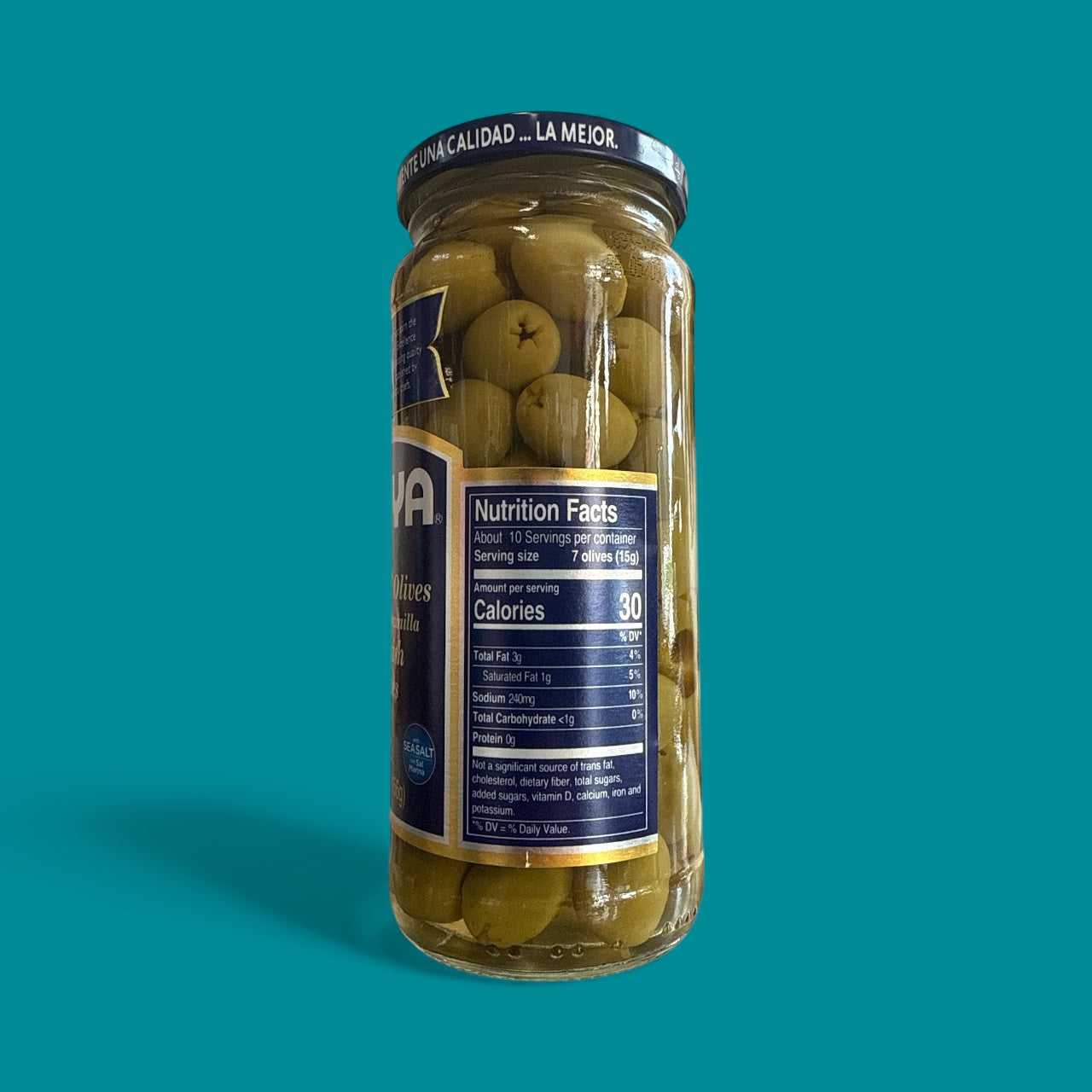 Goya- Pitted Manzanilla Olives, 5.5 oz