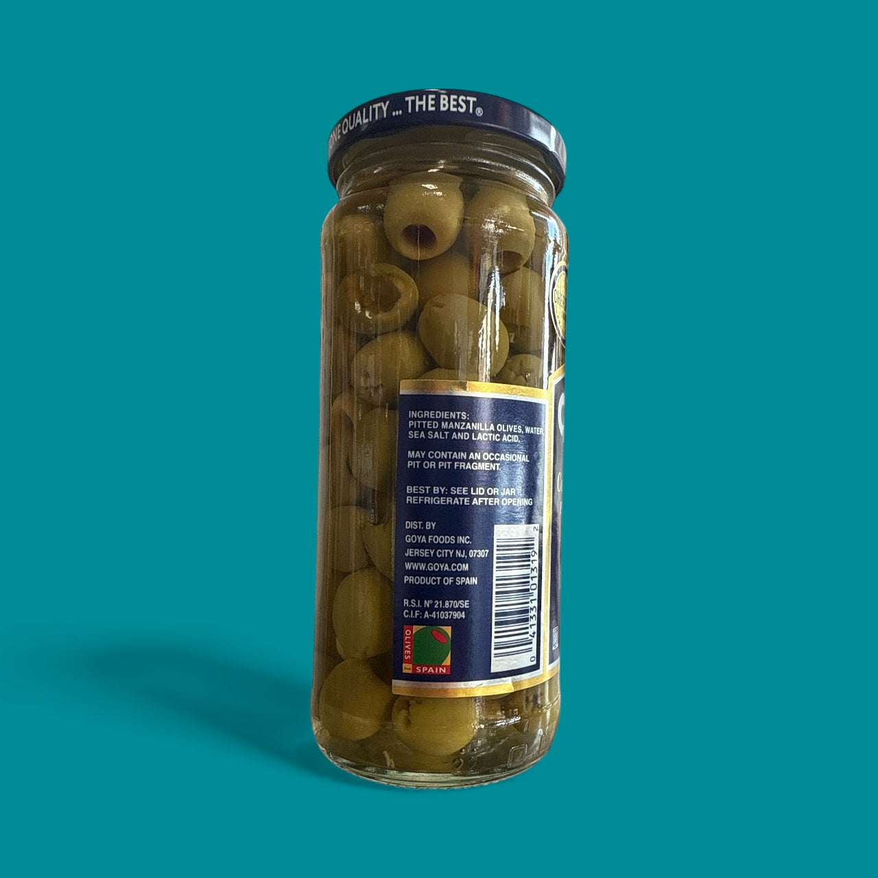 Goya- Pitted Manzanilla Olives, 5.5 oz