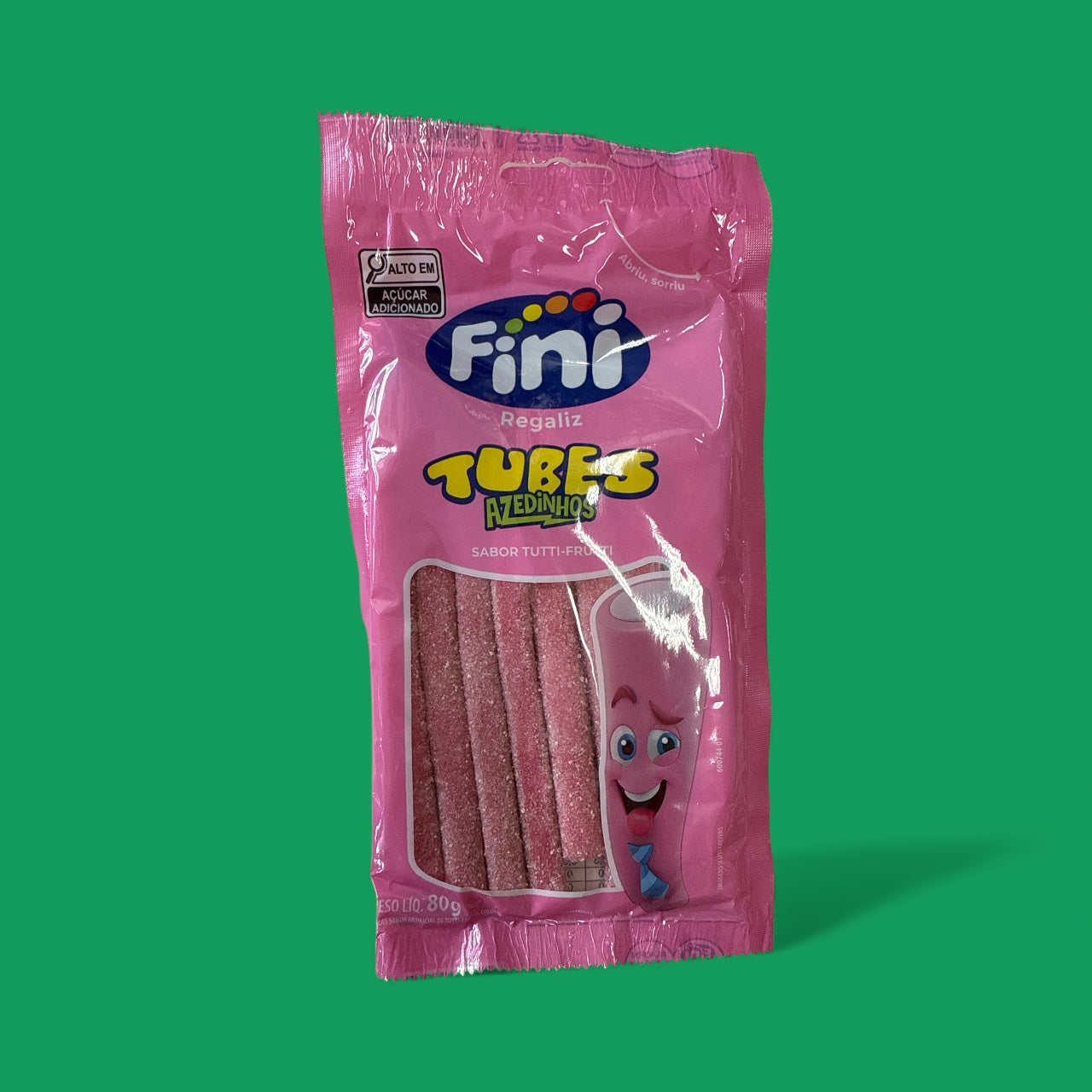 Fini- Bala Gelatina Azeda Tutti Frutti, 100 g