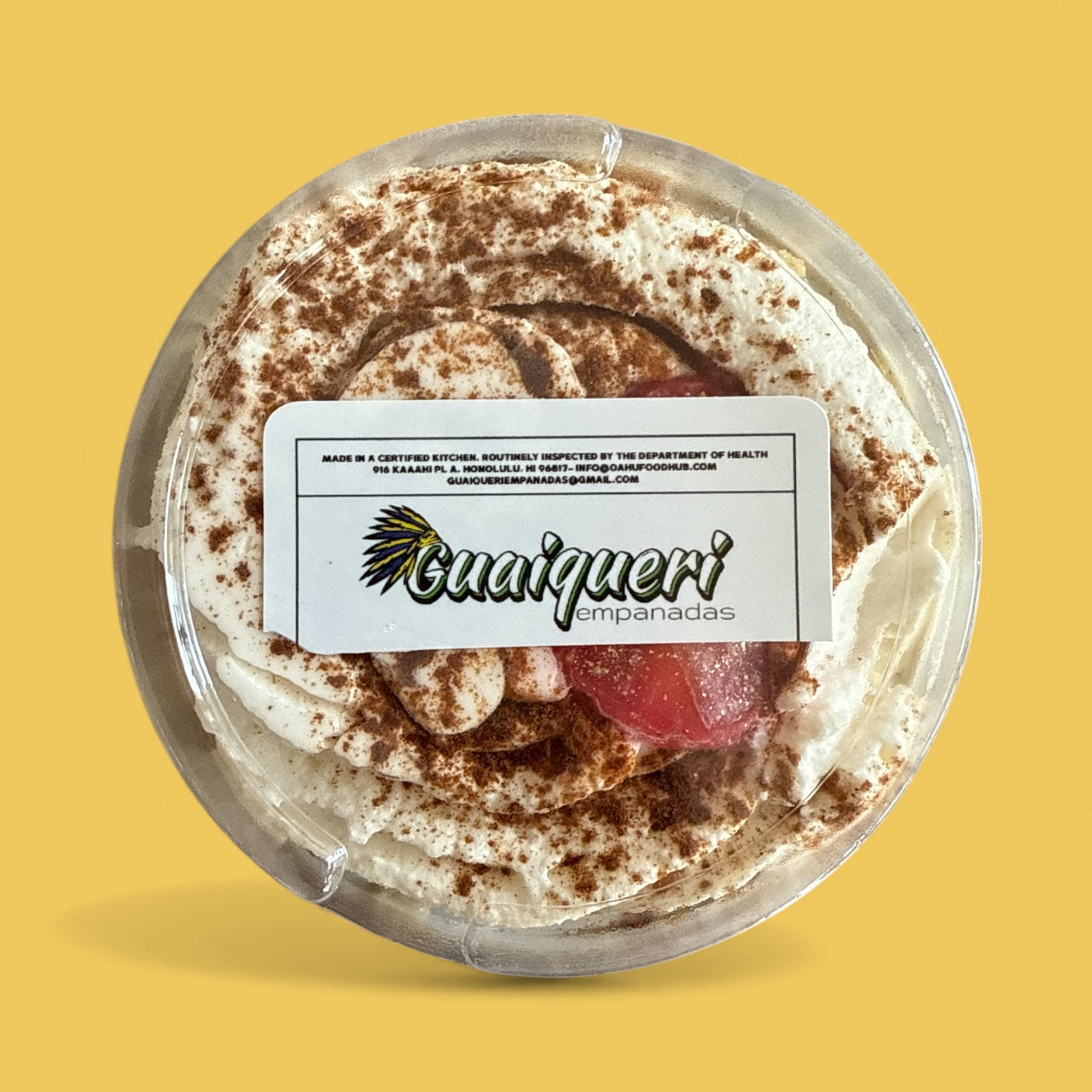 Guaiqueri- Tres Leches Container, 6.8 oz