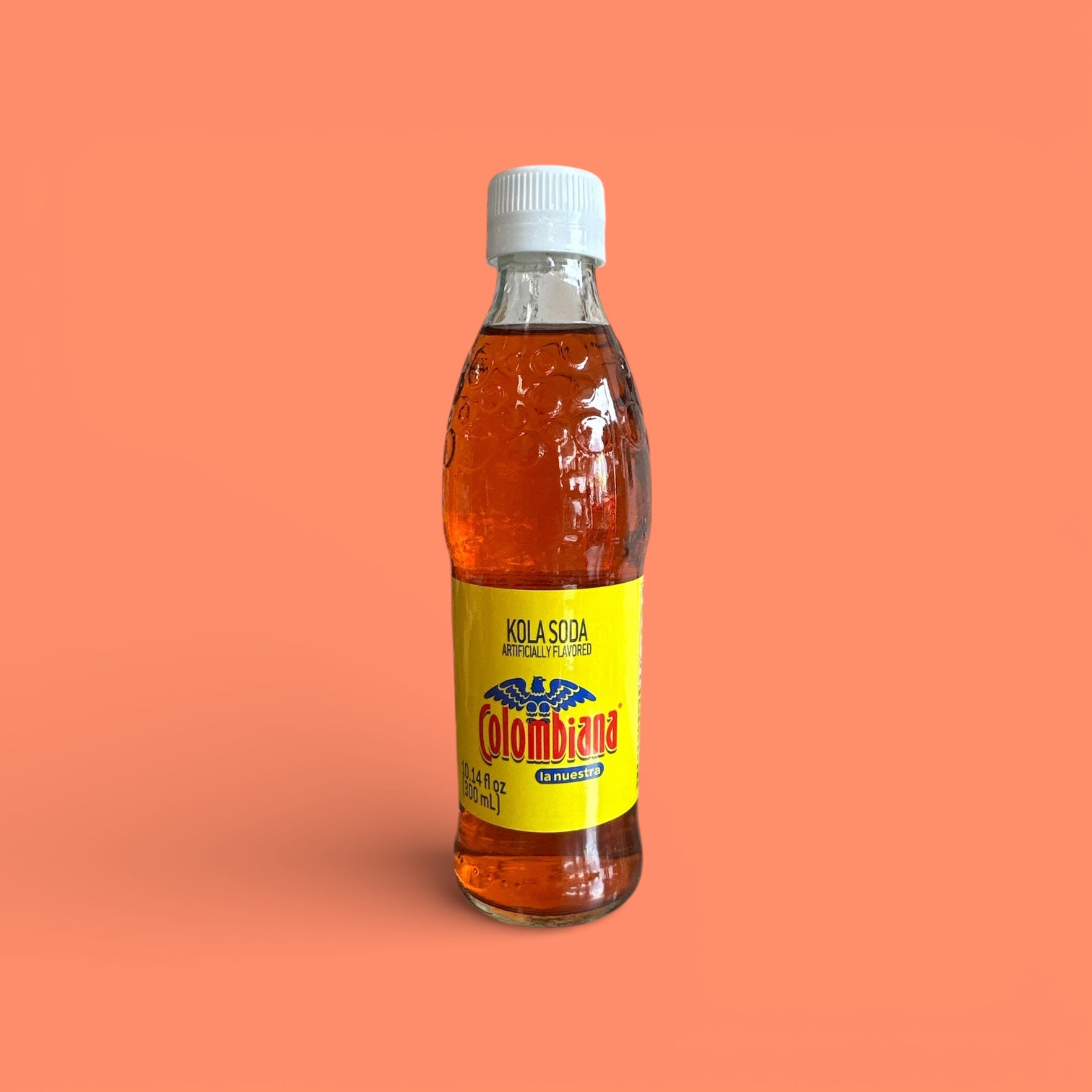 Colombiana - Soda, 10.14 oz, Single glass