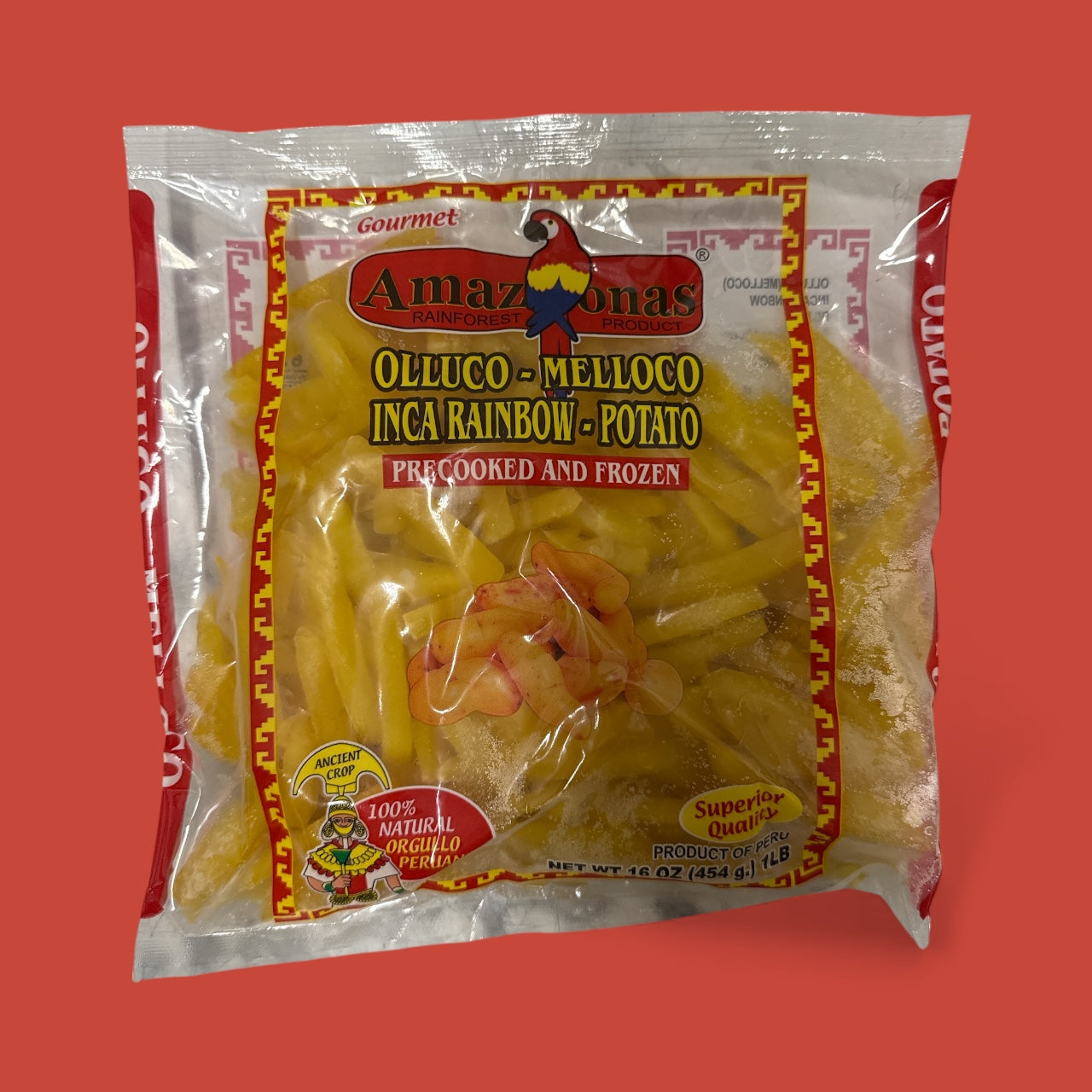 Amazonas - Olluco Partido "Congelado" (16 oz)