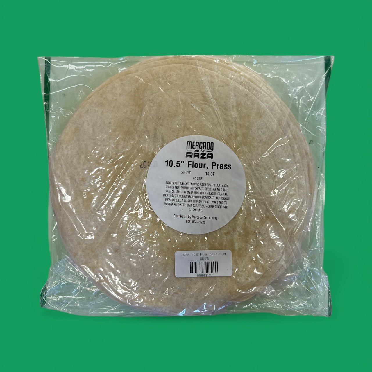 ARV - 10.5” Flour Tortilla, 10 ct