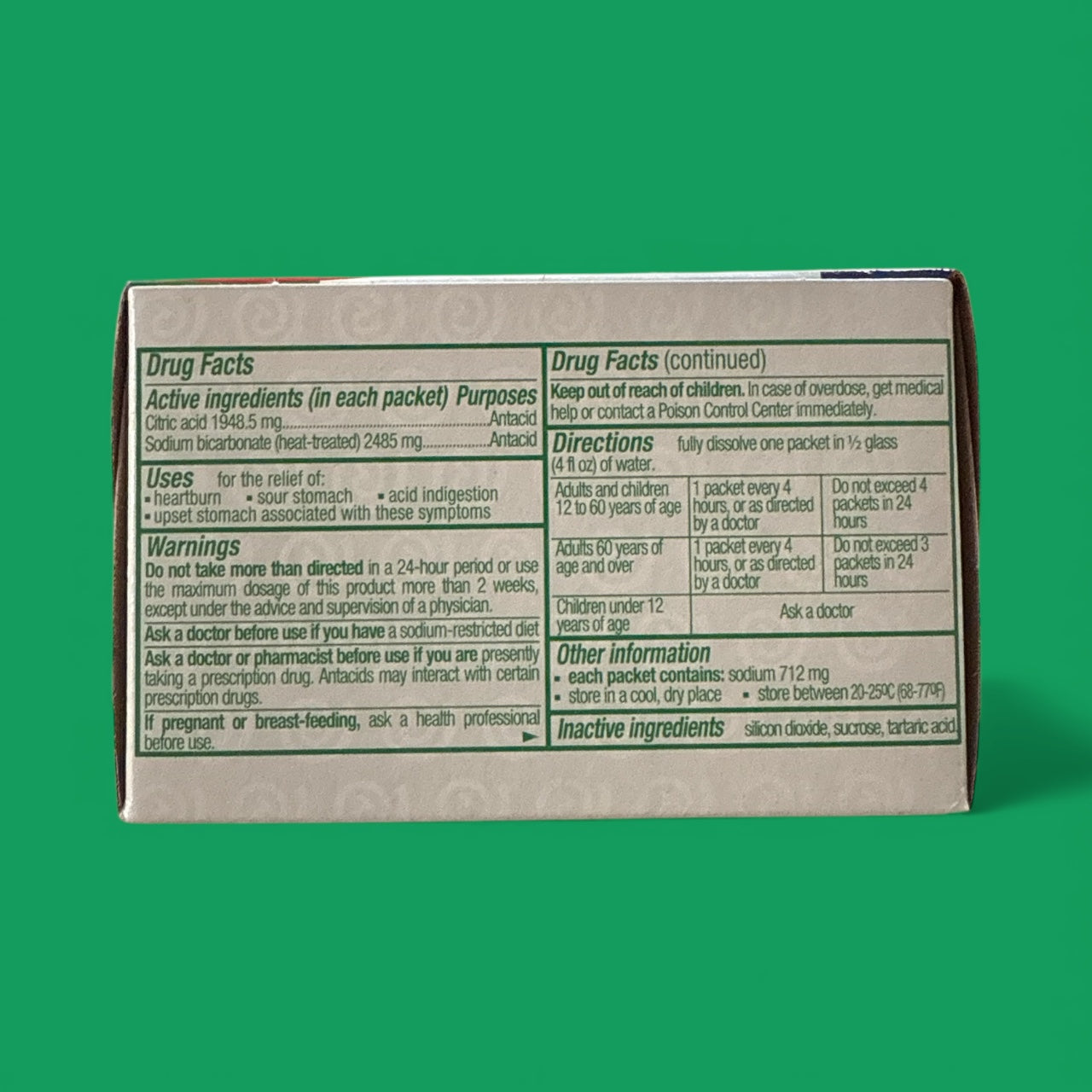 Picot - Sal de Uvas antiacido, Box w/12