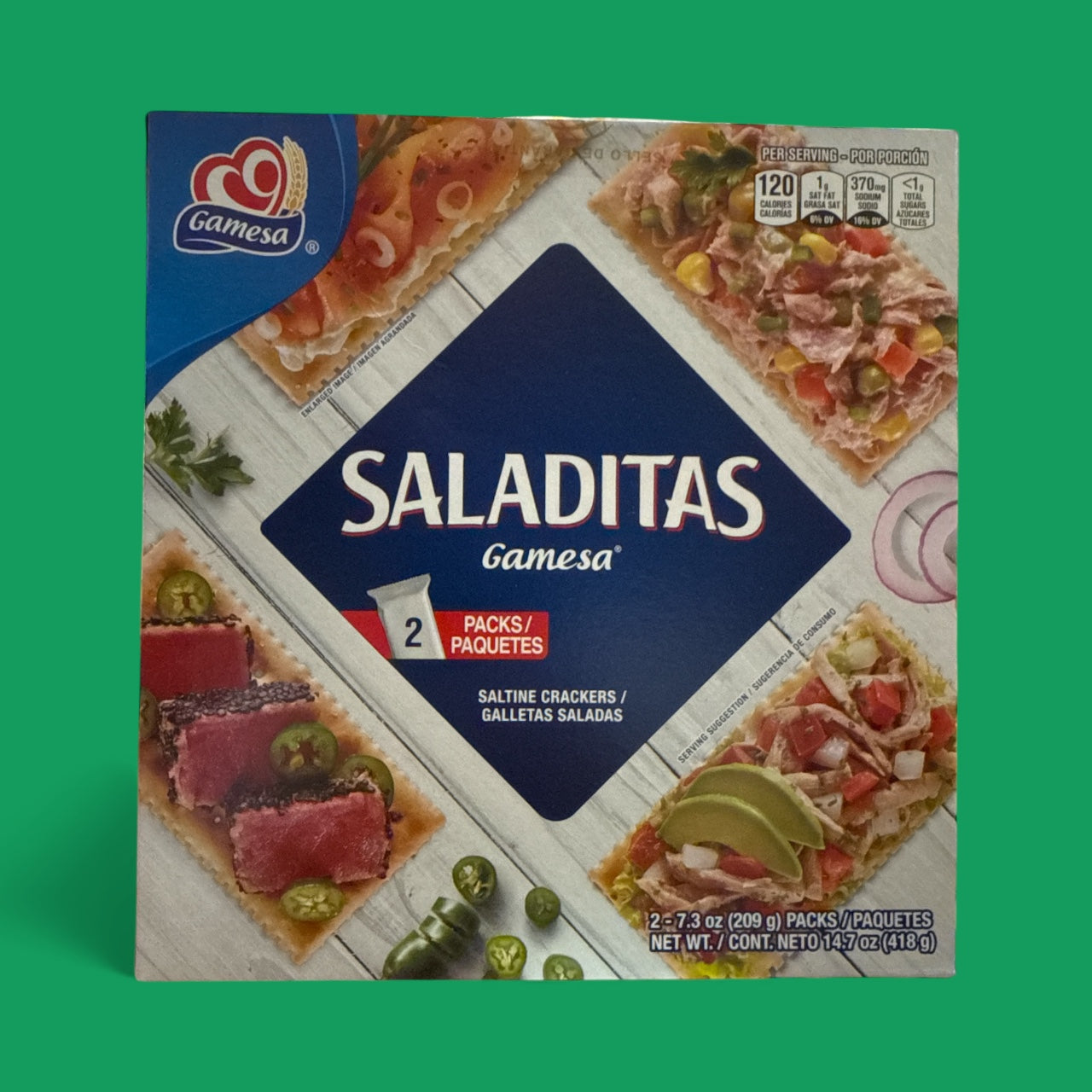 Gamesa- Saladitas (14.7 oz)