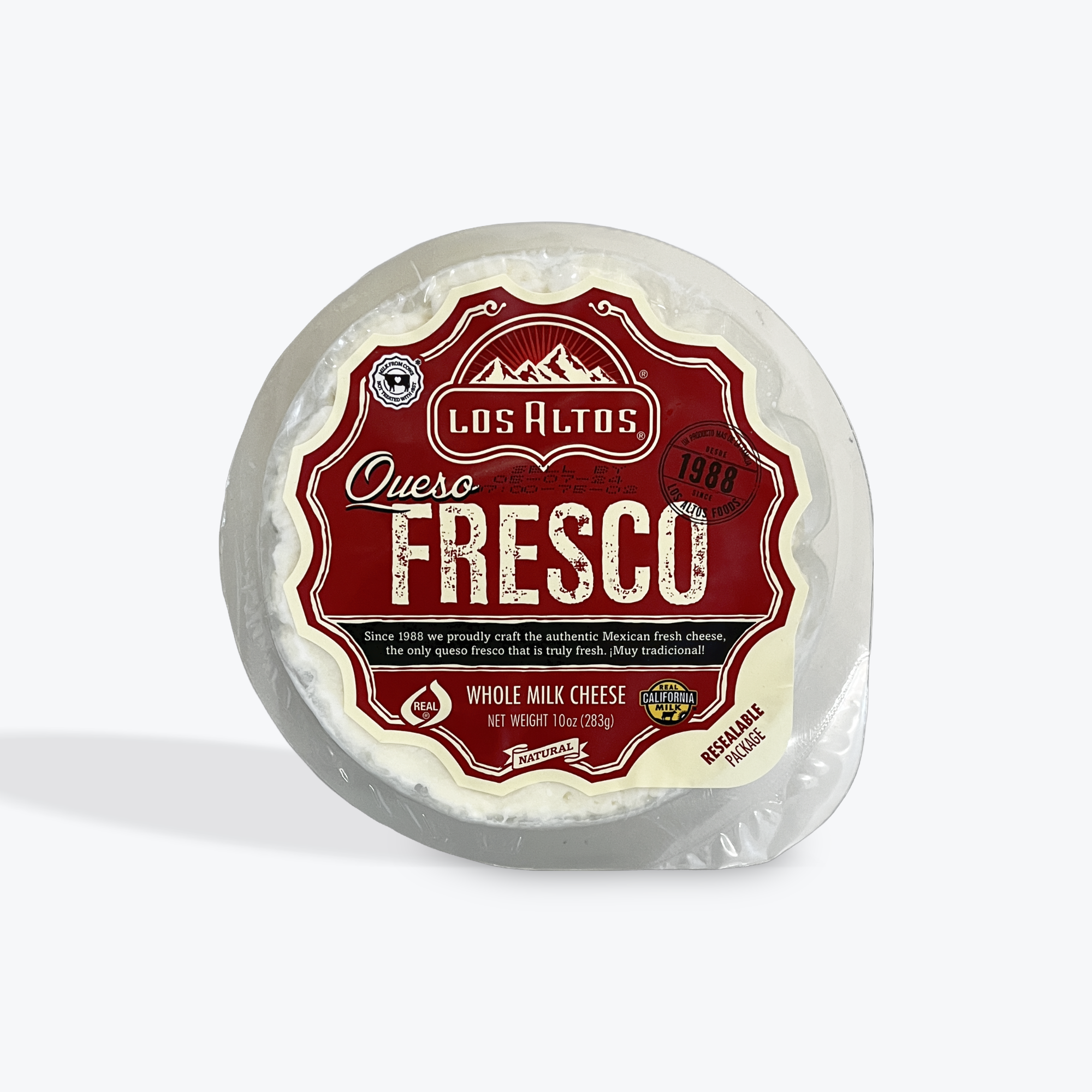 Los Altos - Queso fresco, 10 oz, single