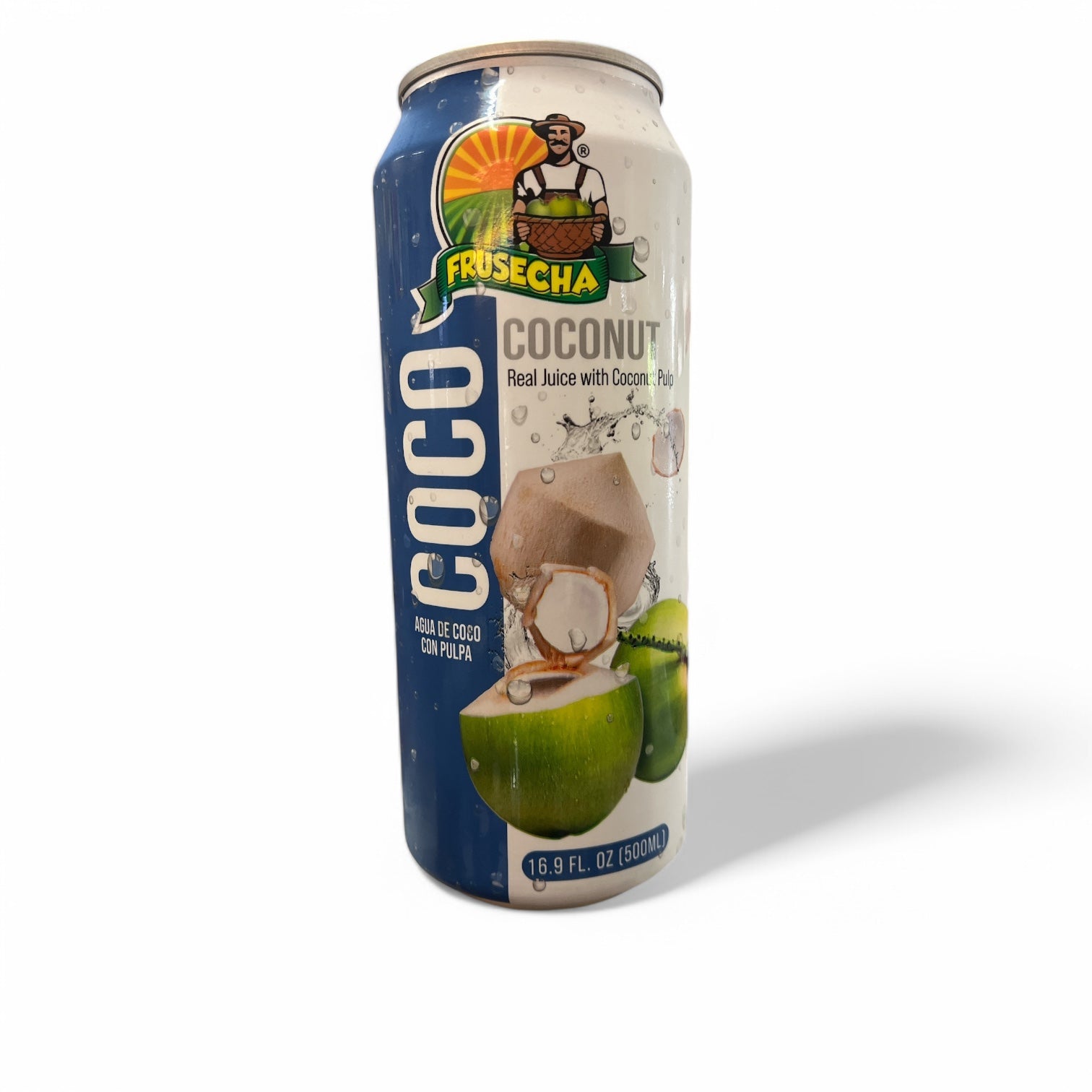 Frusecha- Jugo de Coco, 16.9 oz, Can