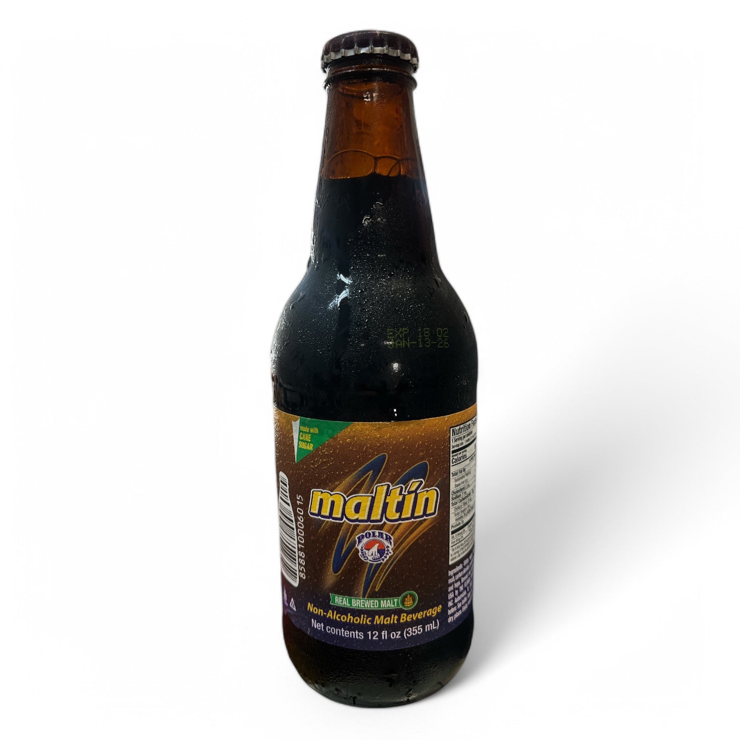 Maltin Polar, 12 oz, Single Bottle