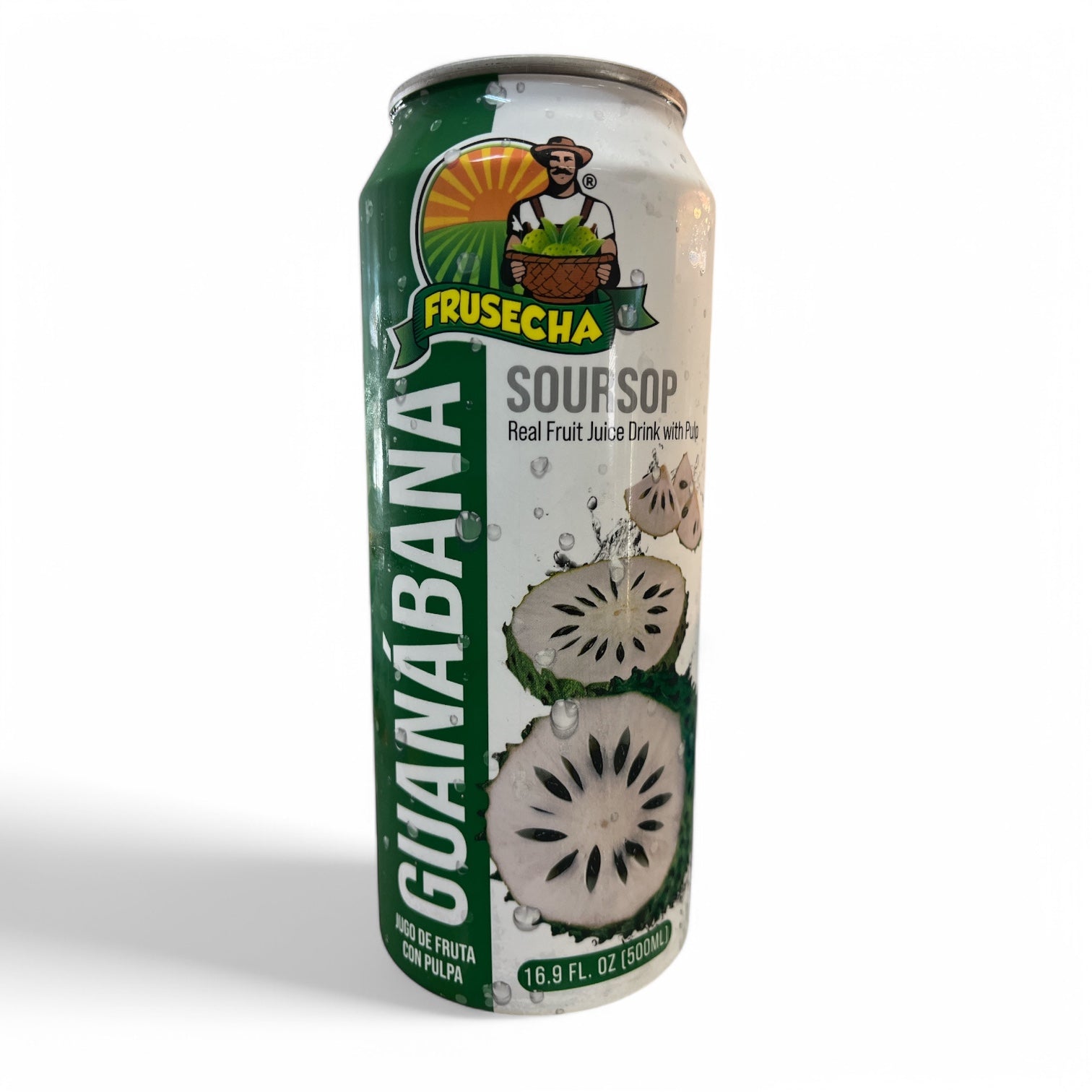 Frusecha- Jugo de Guanabana con Pulpa, 16.9 oz, Can