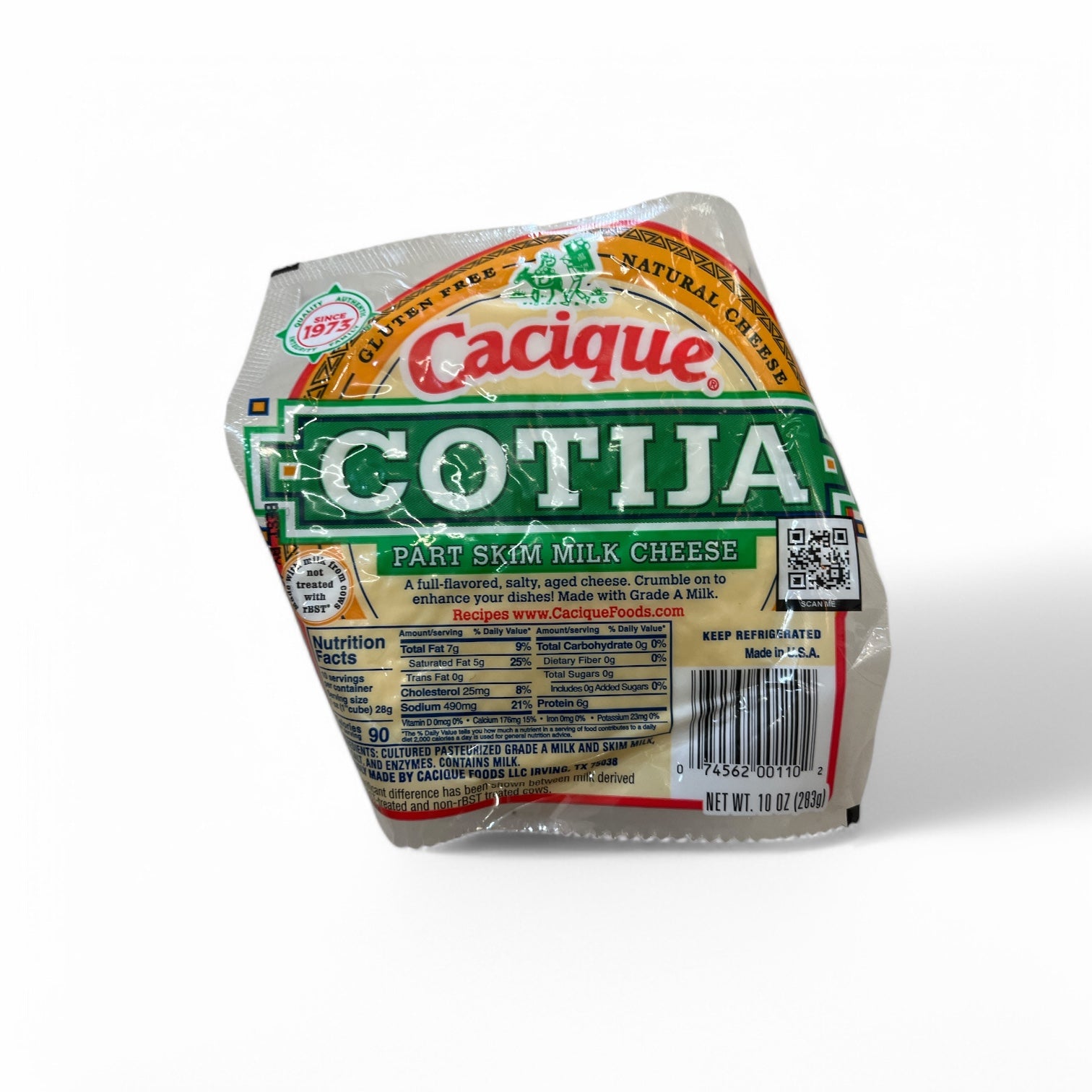 Cacique - Queso cotija, 10 oz