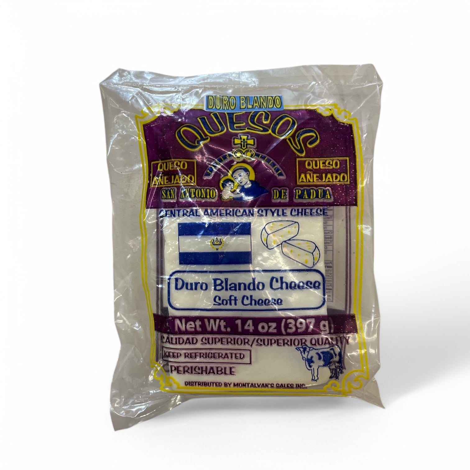 S.A Padua- Queso Duro Blando, 14 oz