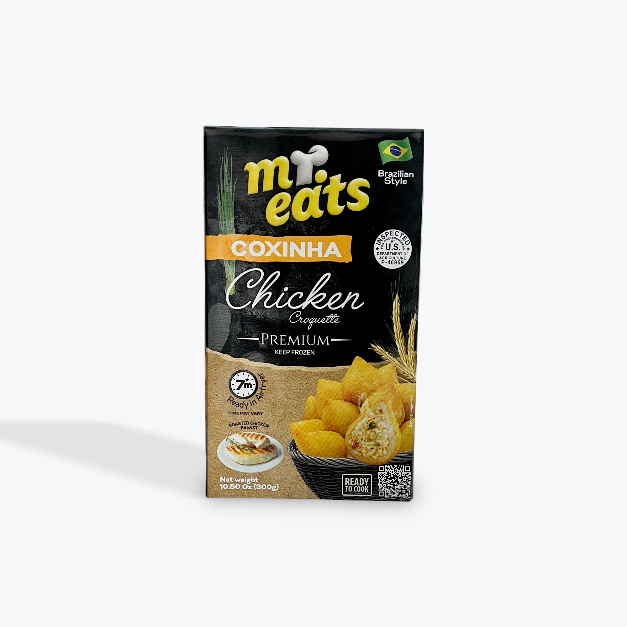 Mr. Eats - Coxinha de Frango, 300gr, Single Pack