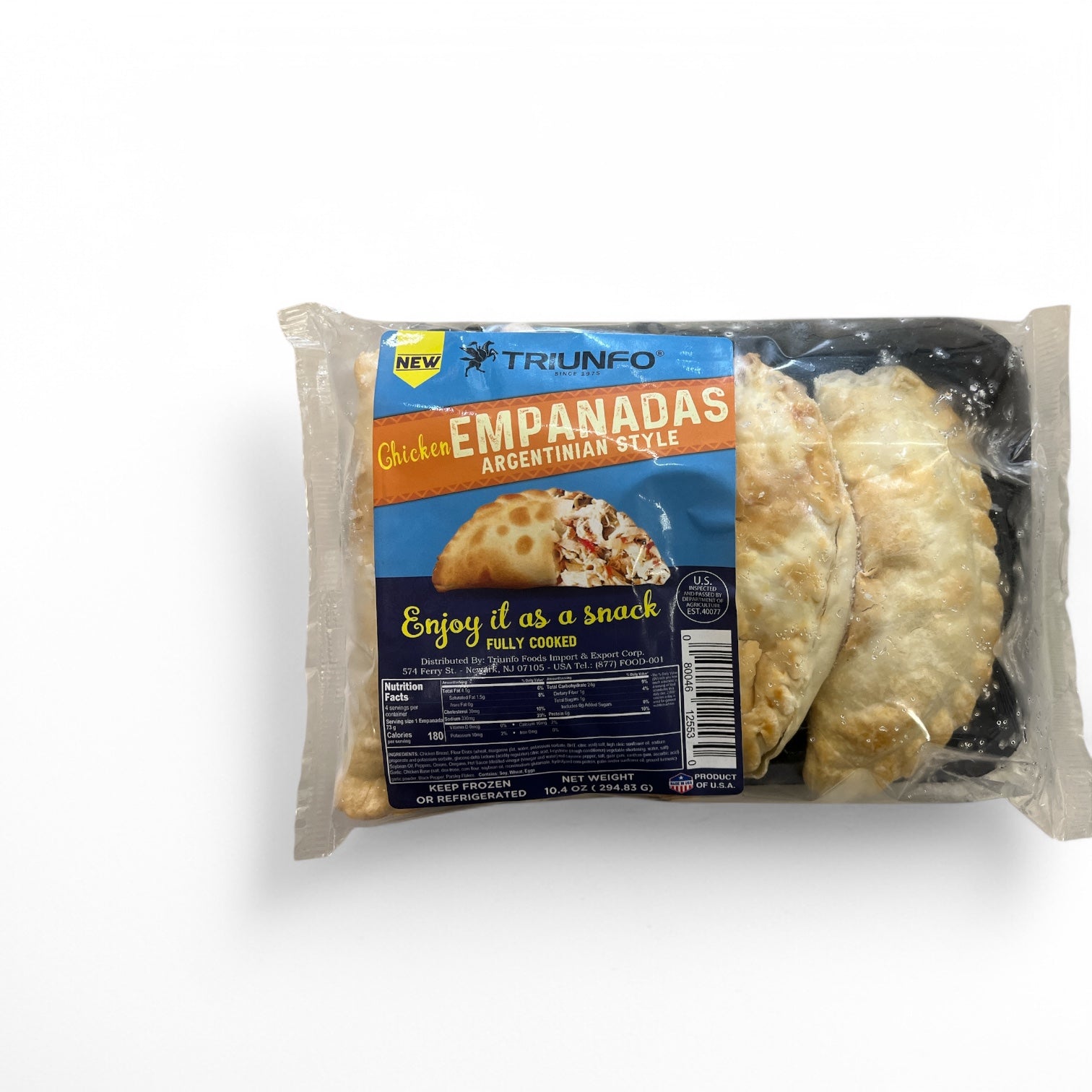 Triunfo- Empanada Chicken, 10.4 oz, 4ct