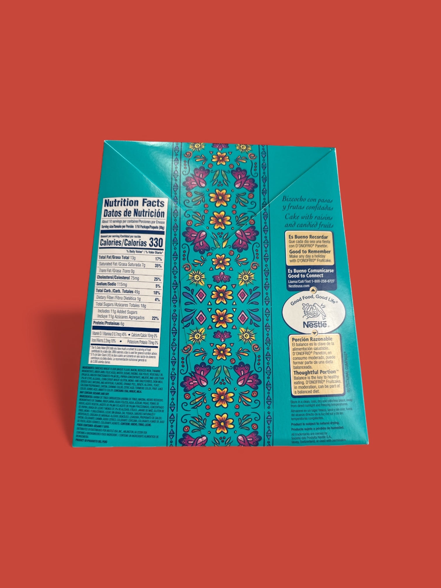 D’onofrio - Paneton, 31.7 oz, Single piece