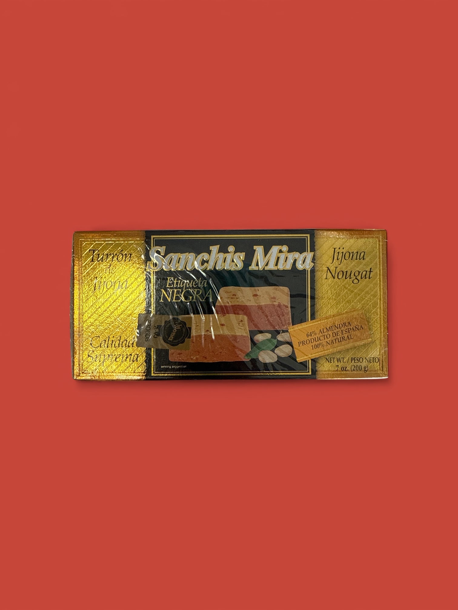 Sanchis Mira - Turron de jijona nougat, 7 oz