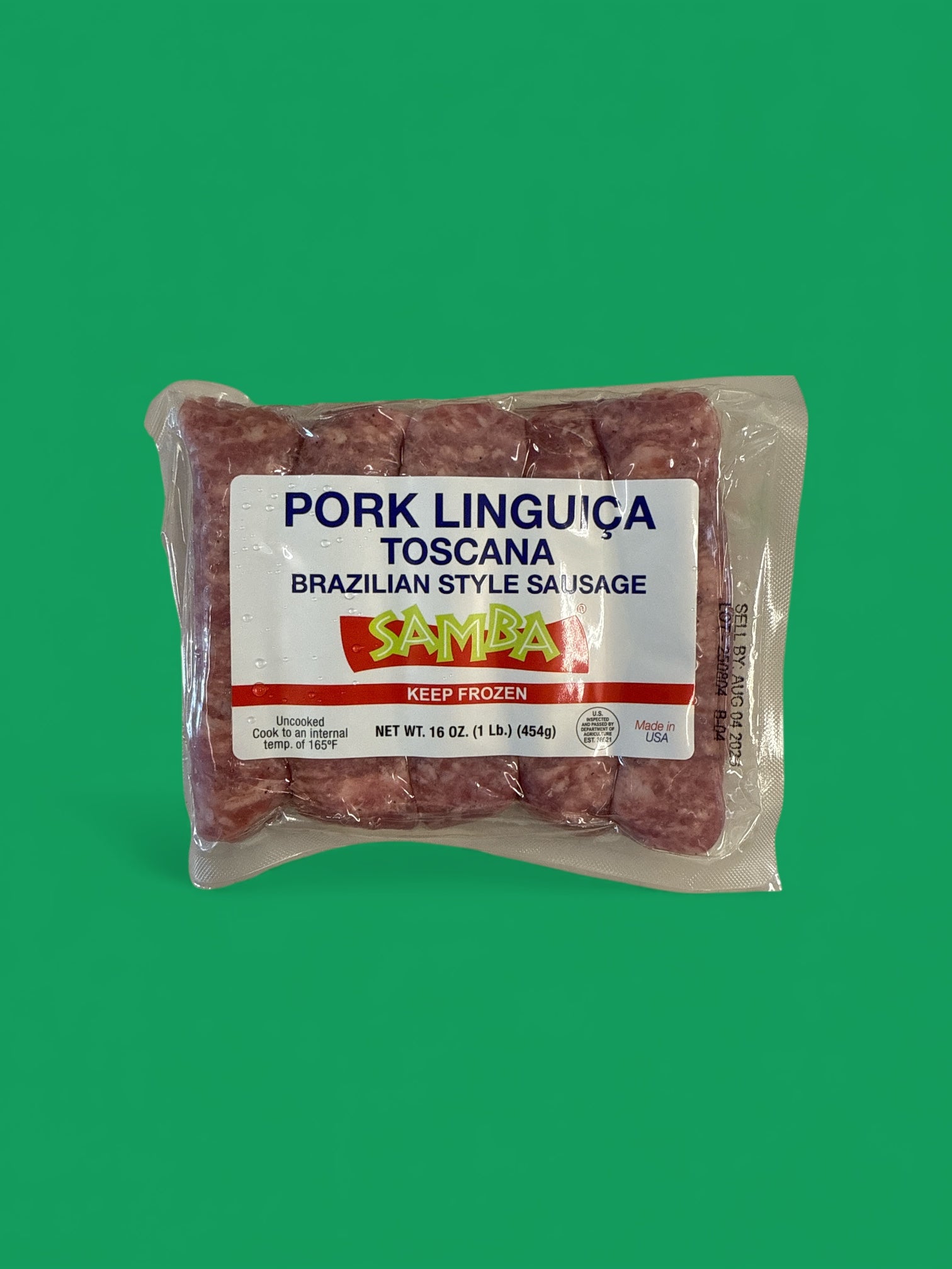 Samba - Linguica Toscana, 1 lb