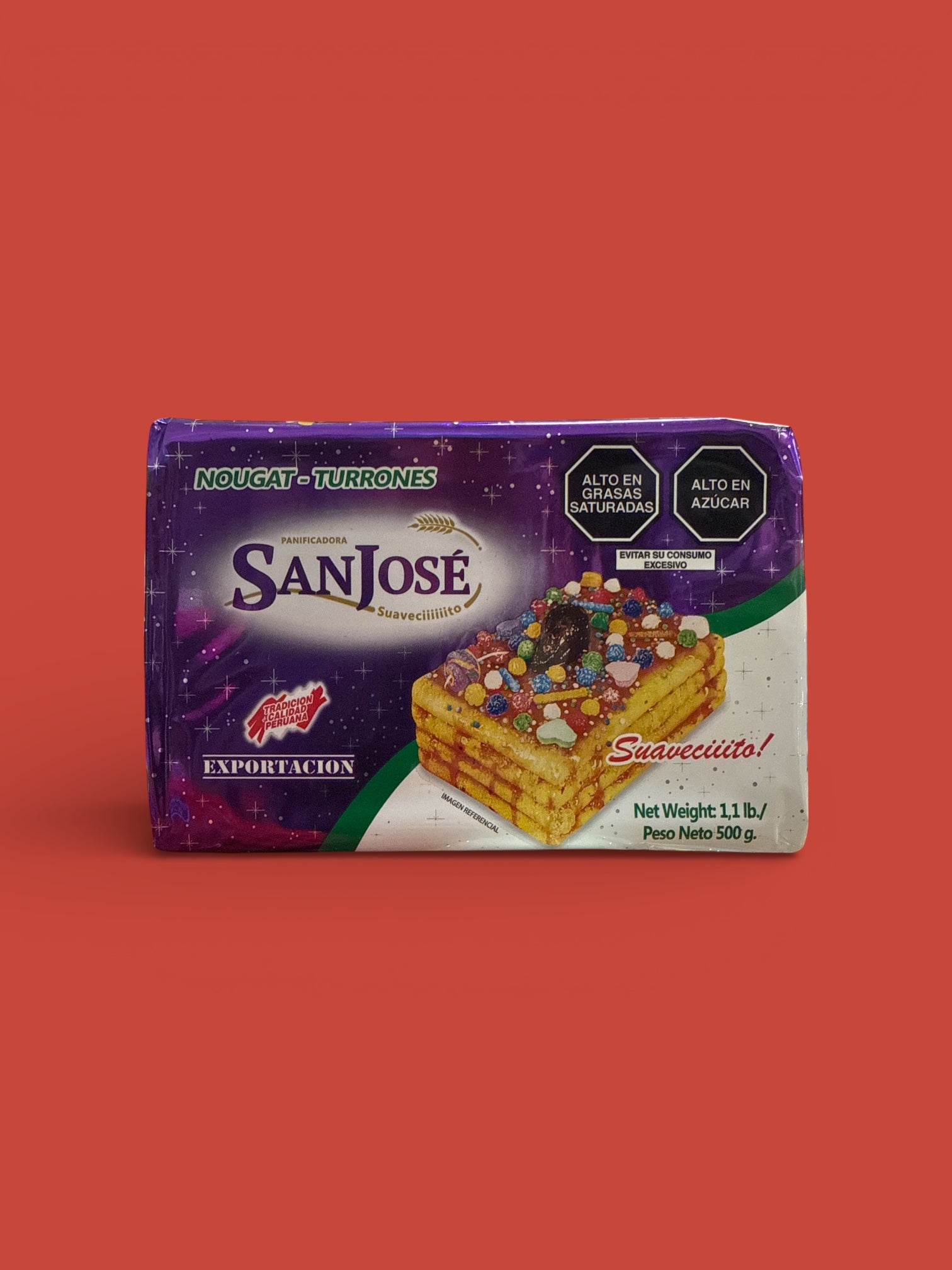 San José- Turrón Doña Peppa, 500 g