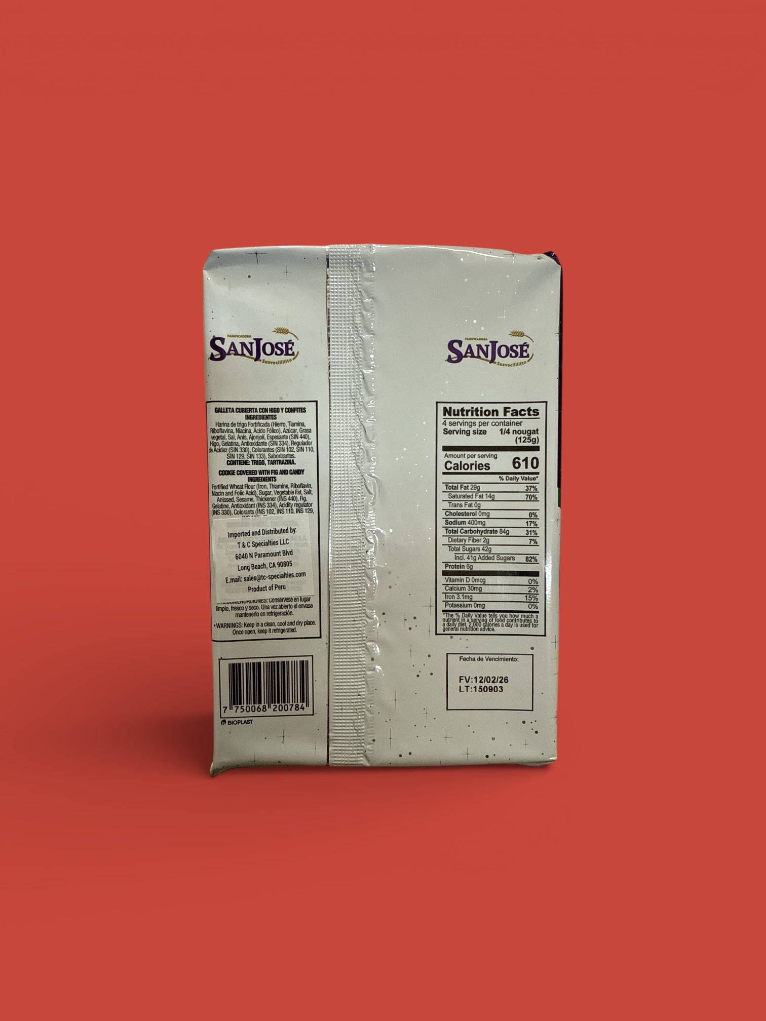 San José- Turrón Doña Peppa, 500 g