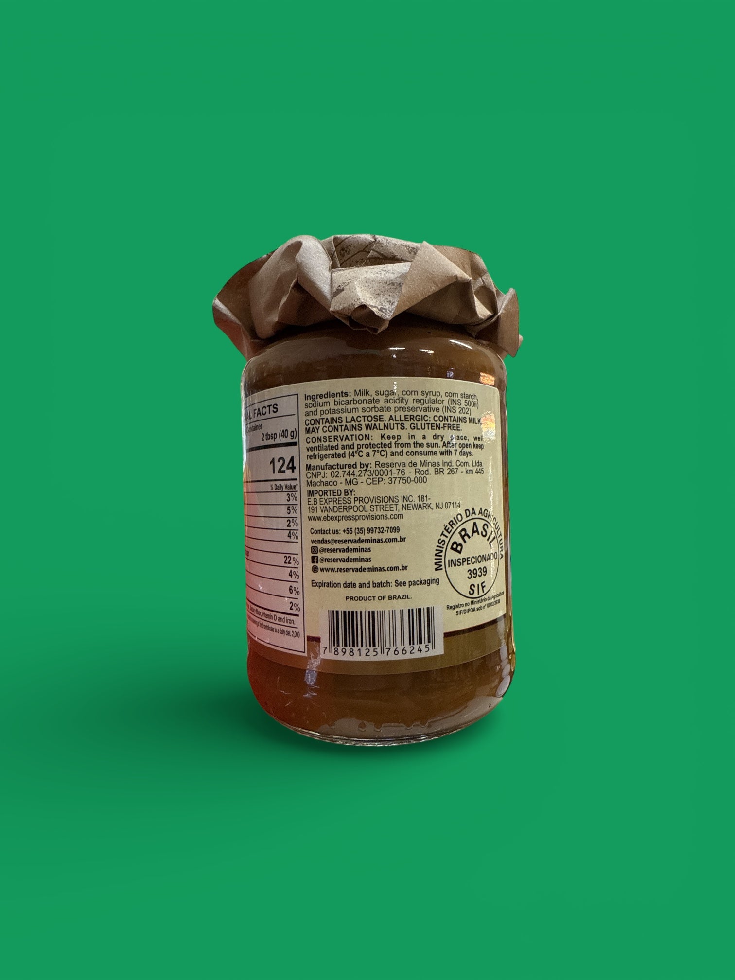 Reserva de Minas - Doce de Leite, 650 grs, Single bottle