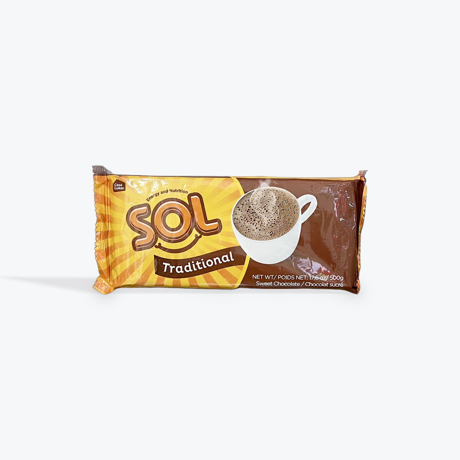 Sol- Traditional Chocolate (17.6 oz) – Mercado de la Raza