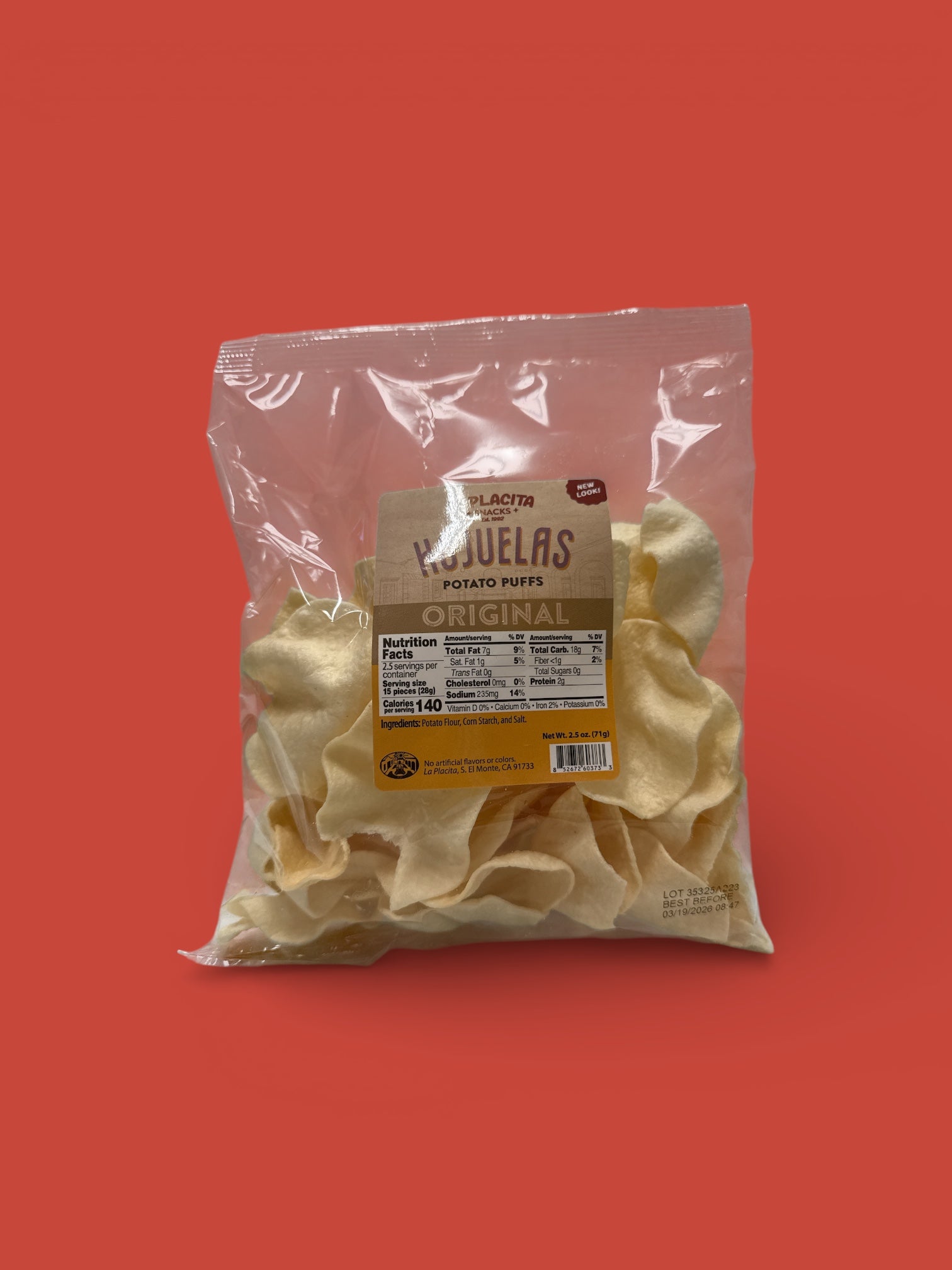 La Placita - Hojuelas, 2.5 oz