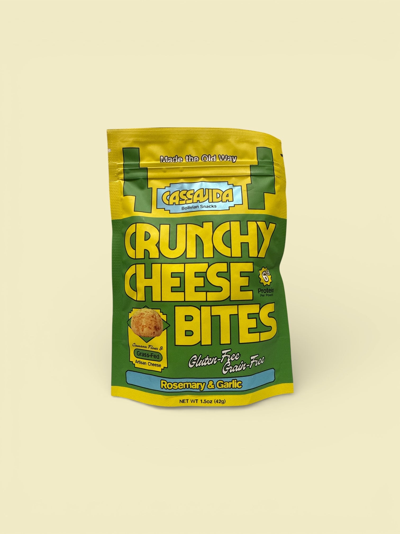 Cassavida - Cassavida Cheese Bites – Rosemary Garlic Gluten-Free Snack