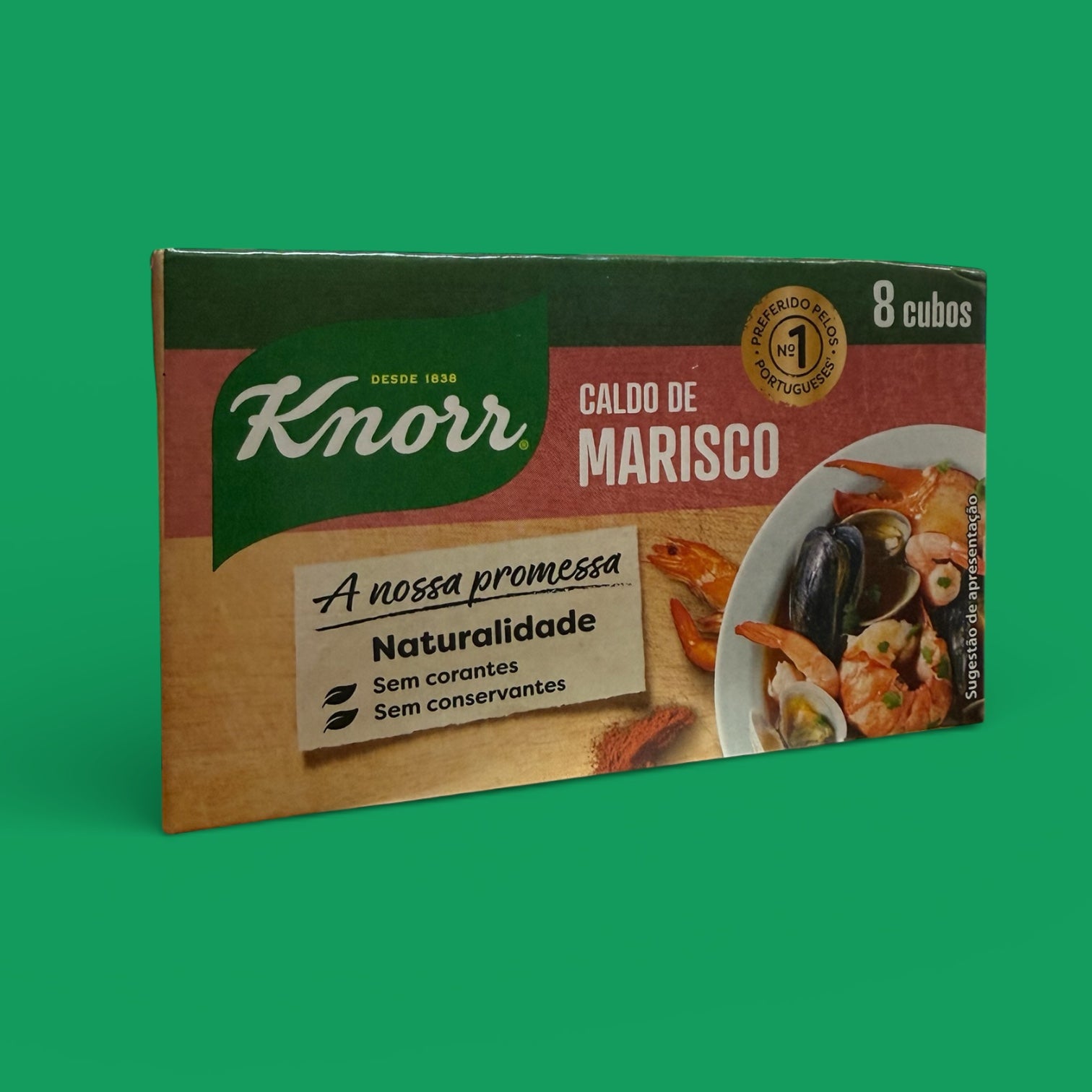 Knorr- Caldo Marisco Port. Cubos 8Ct, Single Box